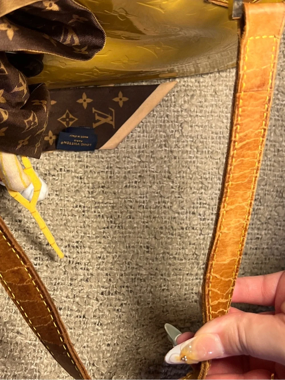 Louis Vuitton bold yellow